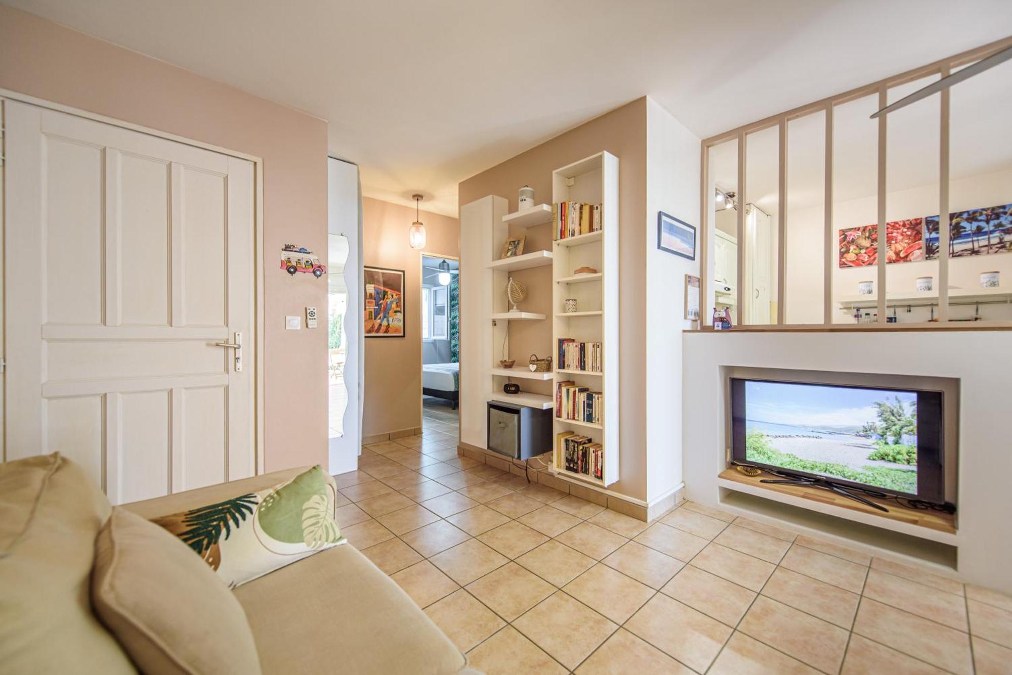 Le Jardin Des Tuit Tuit * Vue Mer * Cozy Saint-Leu Εξωτερικό φωτογραφία